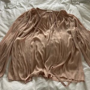 Ramy Brook pink blouse